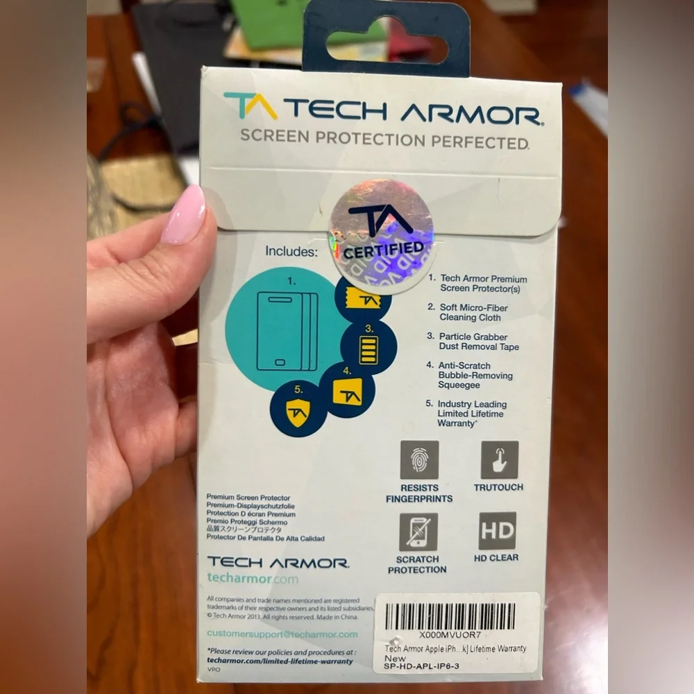 iPhone 6/6s Clear Screen Protector 3 Pack NWT